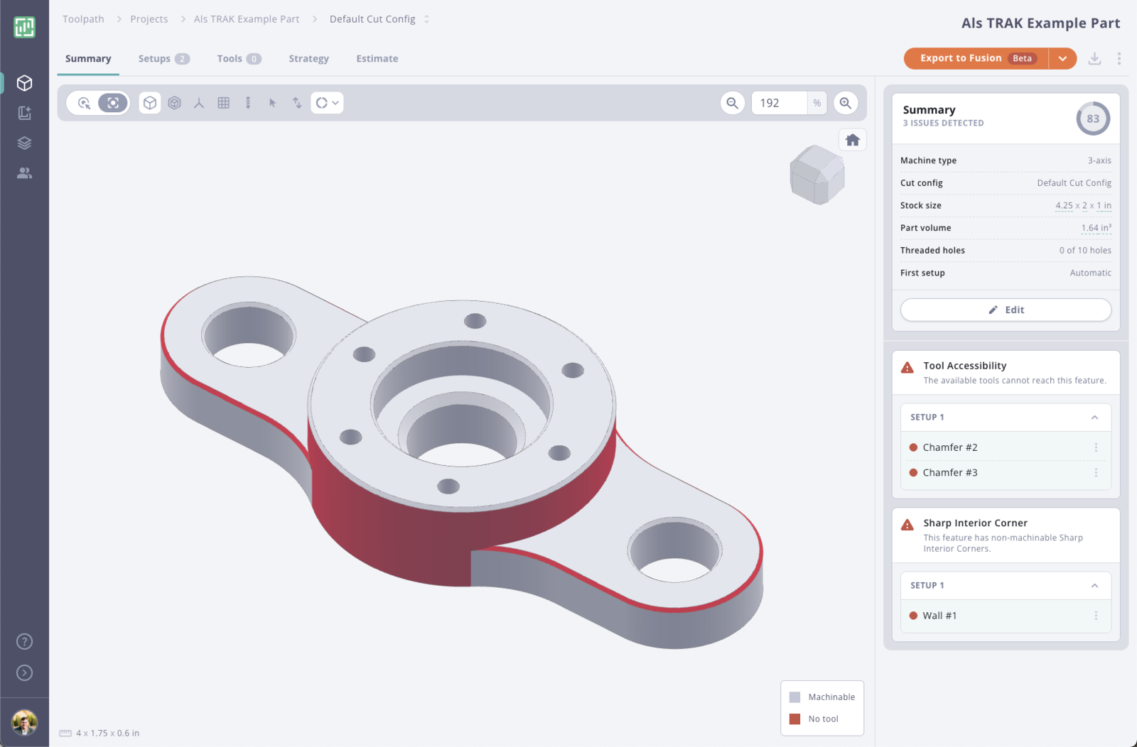 Toolpath operations preview