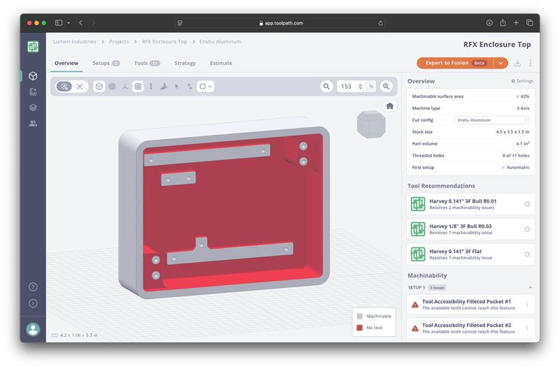 Part Overview — new look