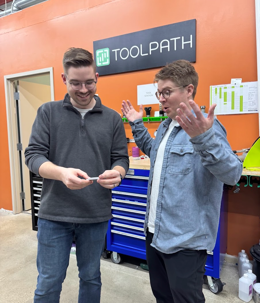 Paul and Ben at the offsite