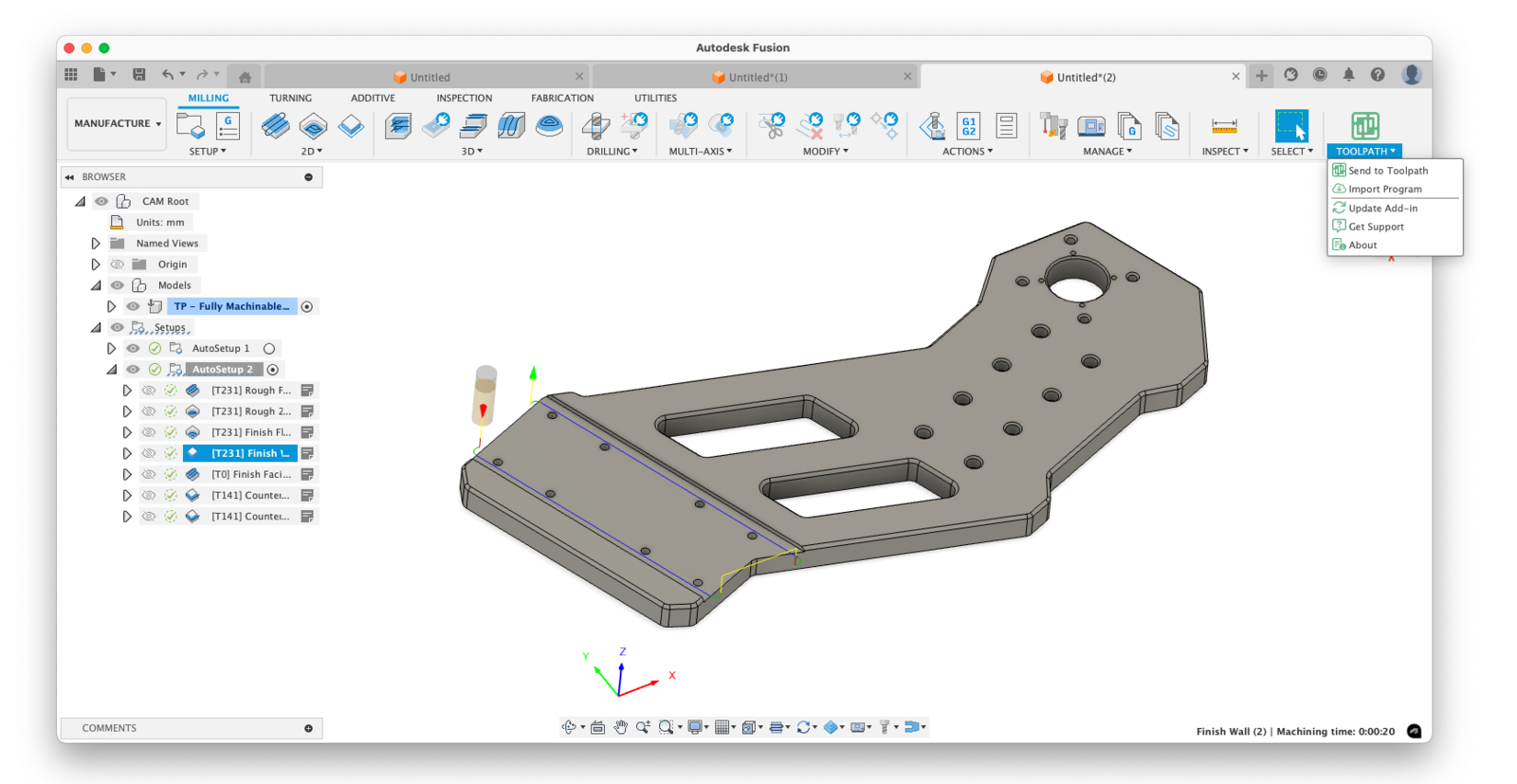 Import Program in Fusion